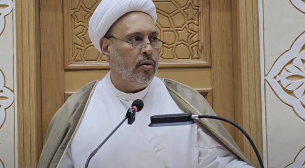 خطبة الجمعة: ذكرى ميلاد فاطمة المعصومه.بتاريخ4/11/1446 سماحة الشيخ مصطفى المرهون